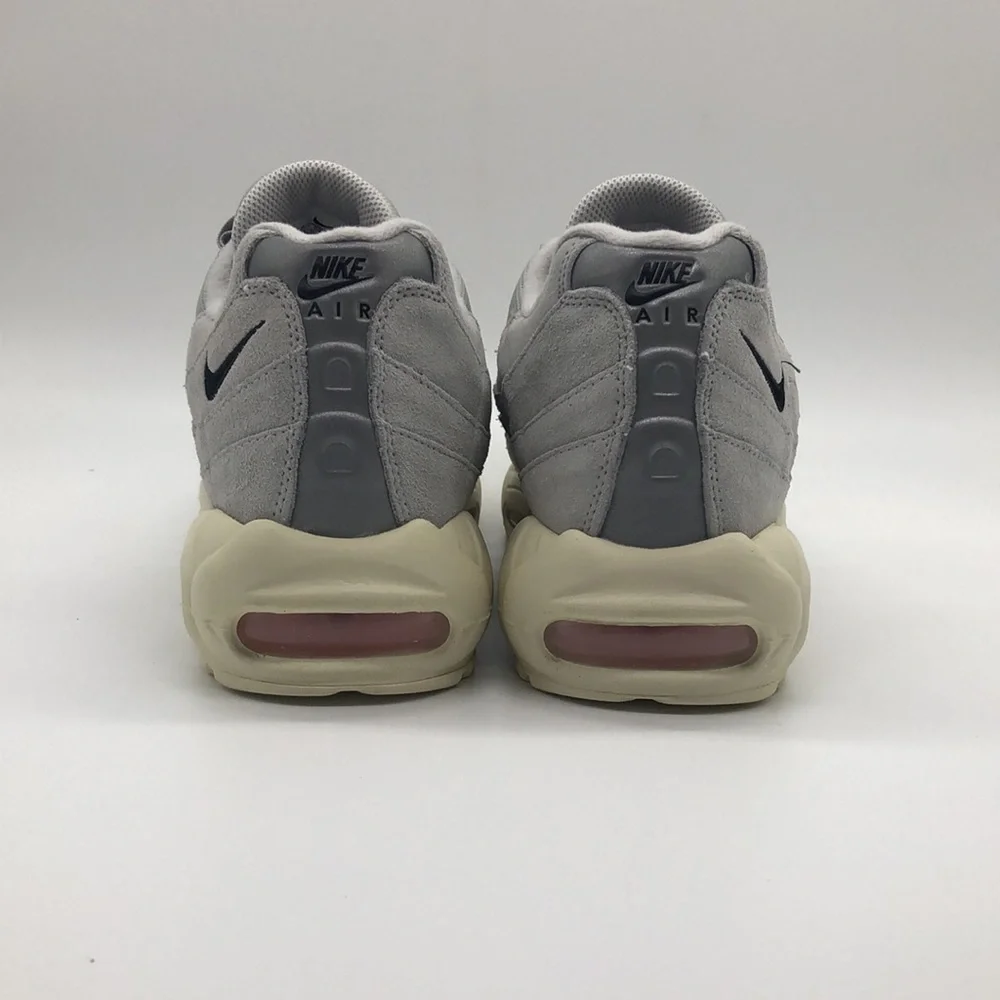 NEW NIKE Air Max 95 Men's  Grey Fog/Pink Foam DX2670-001 - Picture 4 of 5